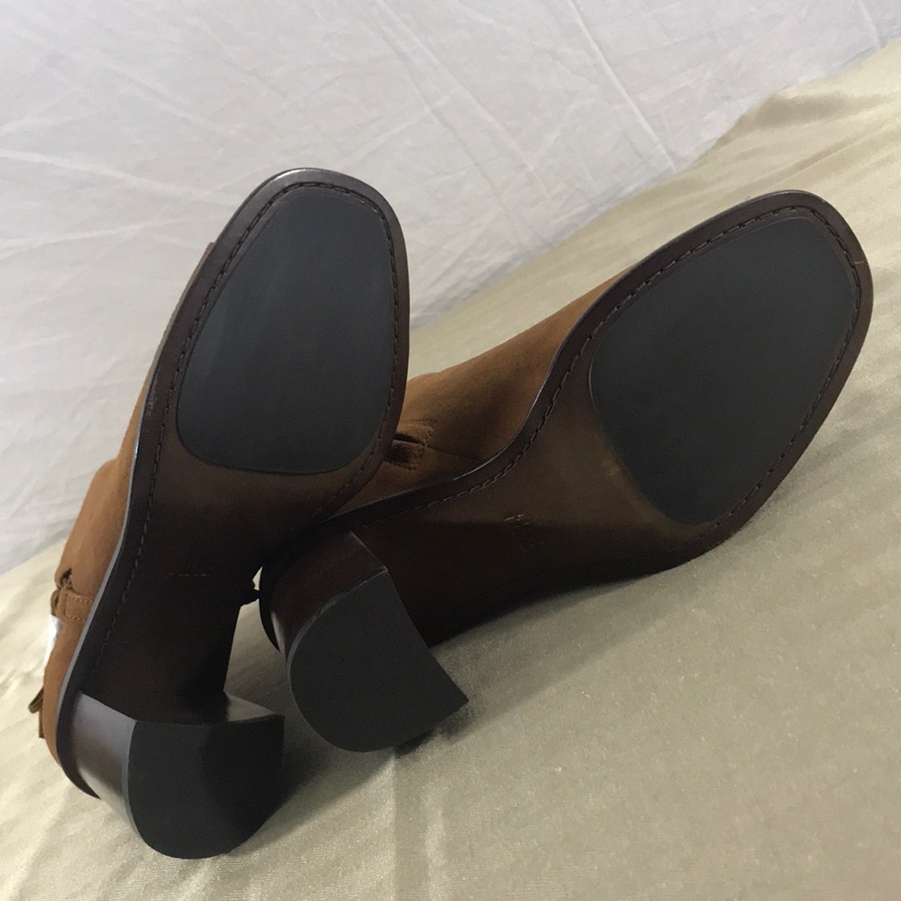 NEW FRYE Amy Side Ghillie Ankle Boot - Picture 8 of 8